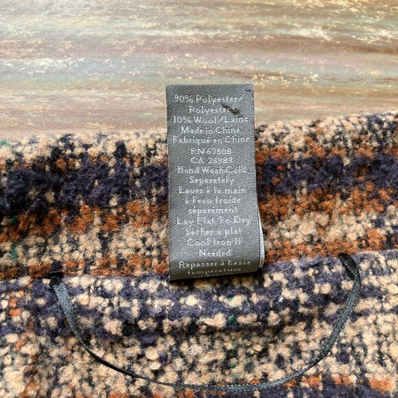 Vince Camuto Tweed Shrug Jacket Layering Top Snap Front One Size - Picture 7 of 7